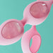 Biird Yonii 2 - Piece Rose Quartz Eggs Set - SexToy.com