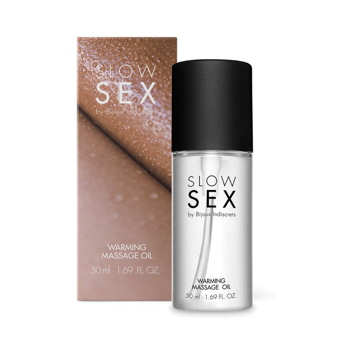 Bijoux Indiscrets Slow Sex Warming Massage Gel 1.69oz - SexToy.com