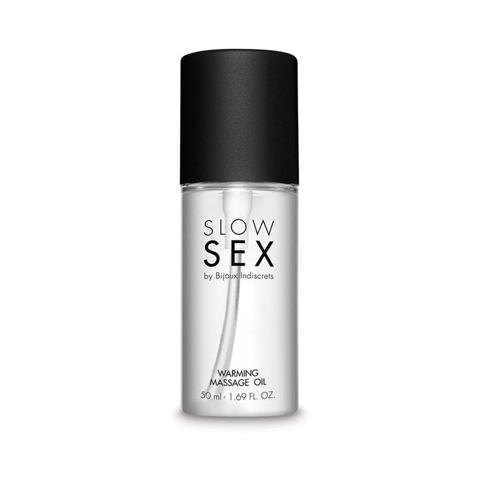 Bijoux Indiscrets Slow Sex Warming Massage Gel 1.69oz - SexToy.com