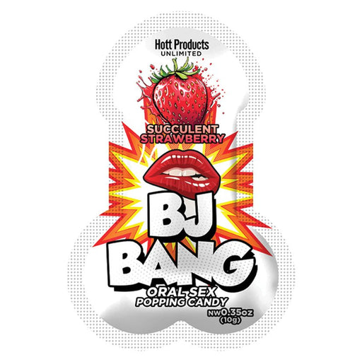 Bj Bang - Oral Sex Popping Candy - Strawberry 10gm - SexToy.com