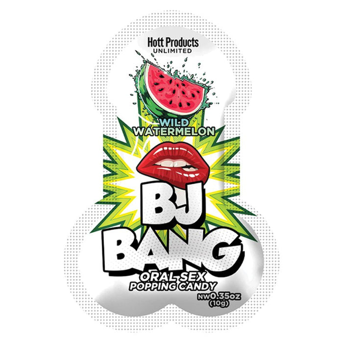 Bj Bang - Oral Sex Popping Candy - Watermelon 10gm - SexToy.com