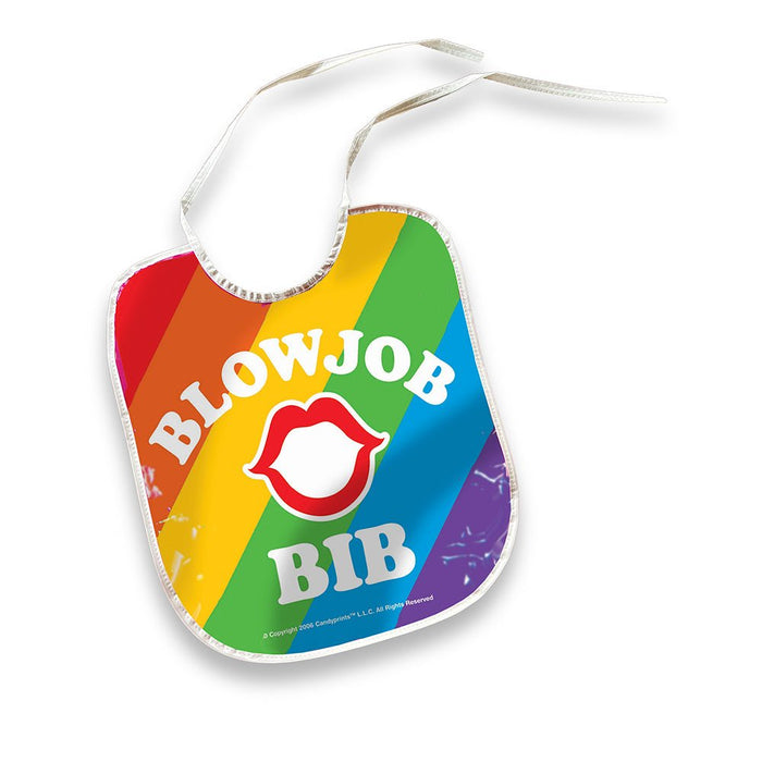 Blow Job Bib - Teal - SexToy.com