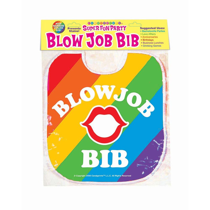 Blow Job Bib - Teal - SexToy.com