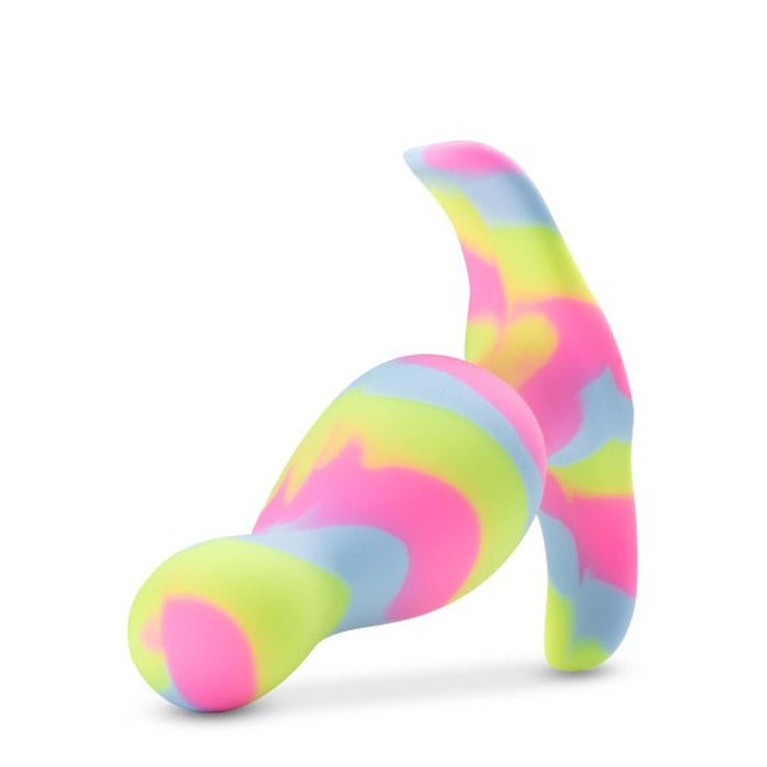 Blush Avant Kaleido Silicone Plug - Lime - SexToy.com