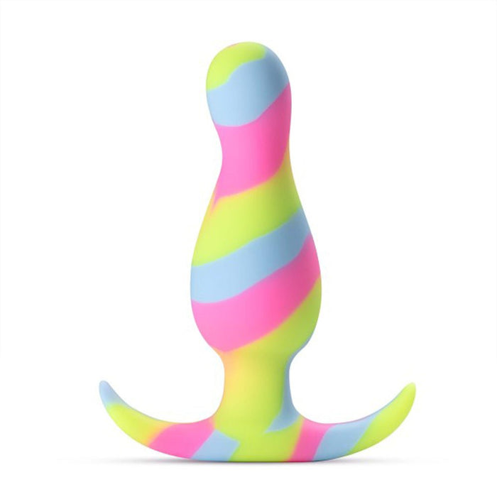 Blush Avant Kaleido Silicone Plug - Lime - SexToy.com