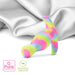 Blush Avant Kaleido Silicone Plug - Lime - SexToy.com