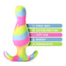 Blush Avant Kaleido Silicone Plug - Lime - SexToy.com