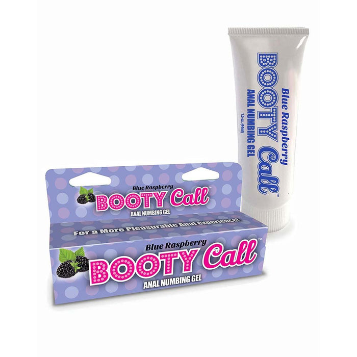 Bootycall Anal Desensitizer Blue Raspberry 1.5 oz. - SexToy.com