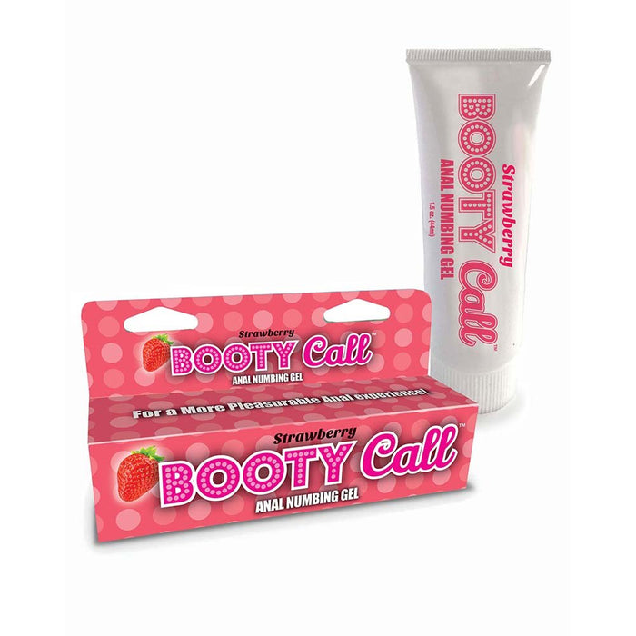 Bootycall Anal Desensitizer Strawberry 1.5 oz. - SexToy.com