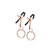 Bound C2 Nipple Clamps - Rose Gold - SexToy.com