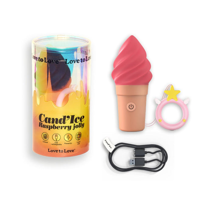 Cand'Ice by Love to Love - Raspberry Jolly - SexToy.com