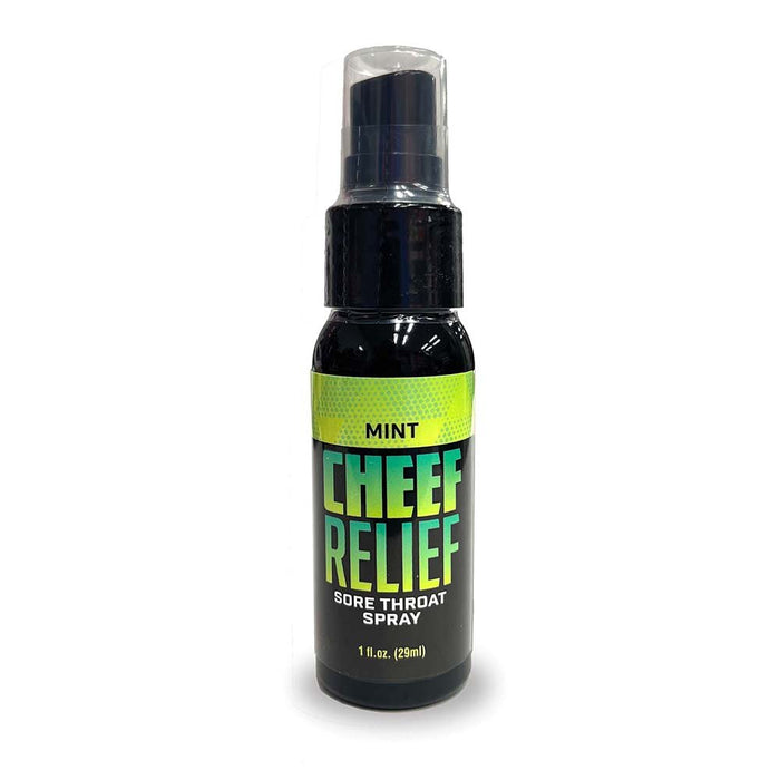 Cheef Relief Throat Spray Mint 1 oz. - SexToy.com