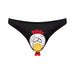 Choke the Chicken Bikini - One Size - Black - SexToy.com