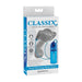 Classix Dual Vibrating Head Teaser - Blue/Clear - SexToy.com