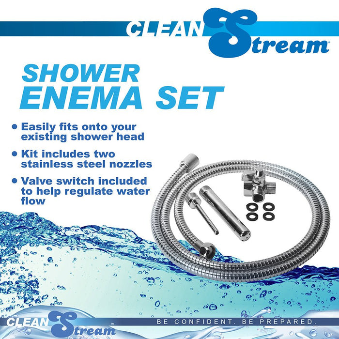 Cleanstream Deluxe Enema Showr Set - SexToy.com