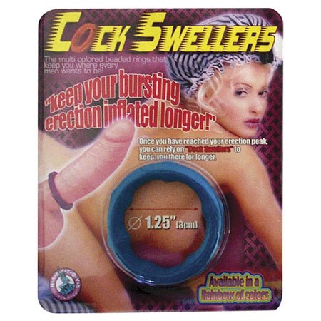 Cock Swellers Cock Ring (Blue) - SexToy.com