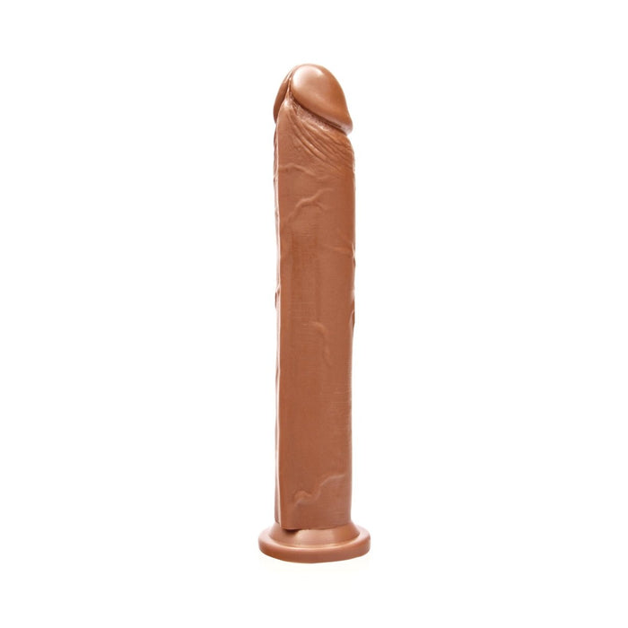 COCK W/SUCTION CARAMEL 10IN - SexToy.com