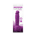 Colours Pleasures Vibrating 5" Dildo - Purple - SexToy.com