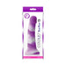 Colours Pleasures Yum Yum 6" Dildo - Purple - SexToy.com