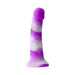 Colours Pleasures Yum Yum 6" Dildo - Purple - SexToy.com