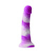 Colours Pleasures Yum Yum 7" Dildo - Purple - SexToy.com