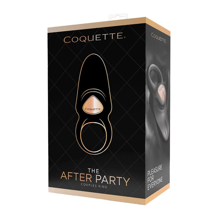 Coquette The After Party Couples Ring - Black/Rose Gold - SexToy.com