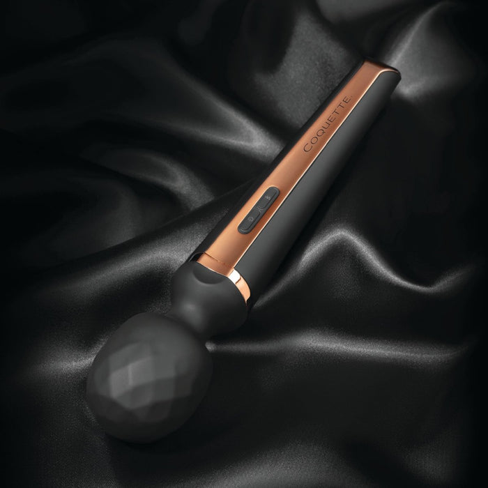 Coquette The Princess Wand - Black/Rose Gold - SexToy.com