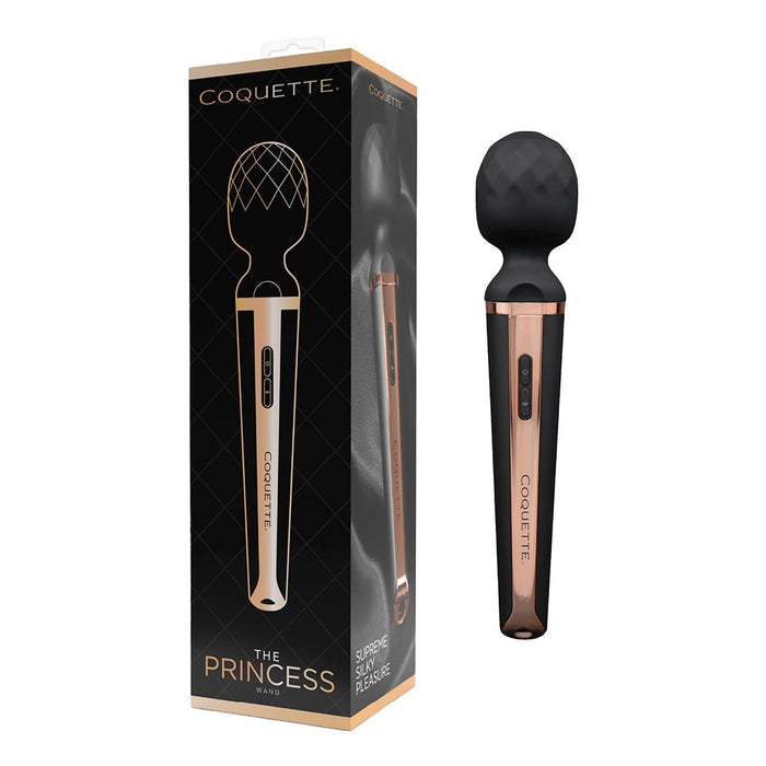 Coquette The Princess Wand - Black/Rose Gold - SexToy.com