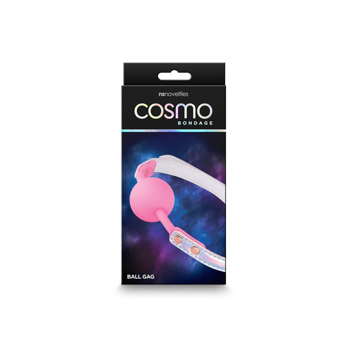 Cosmo Bondage Ball Gag - Rainbow - SexToy.com