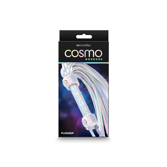 Cosmo Bondage Flogger - Rainbow - SexToy.com