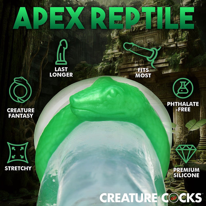 Creature Cocks Serpentine C - ring Grn - SexToy.com