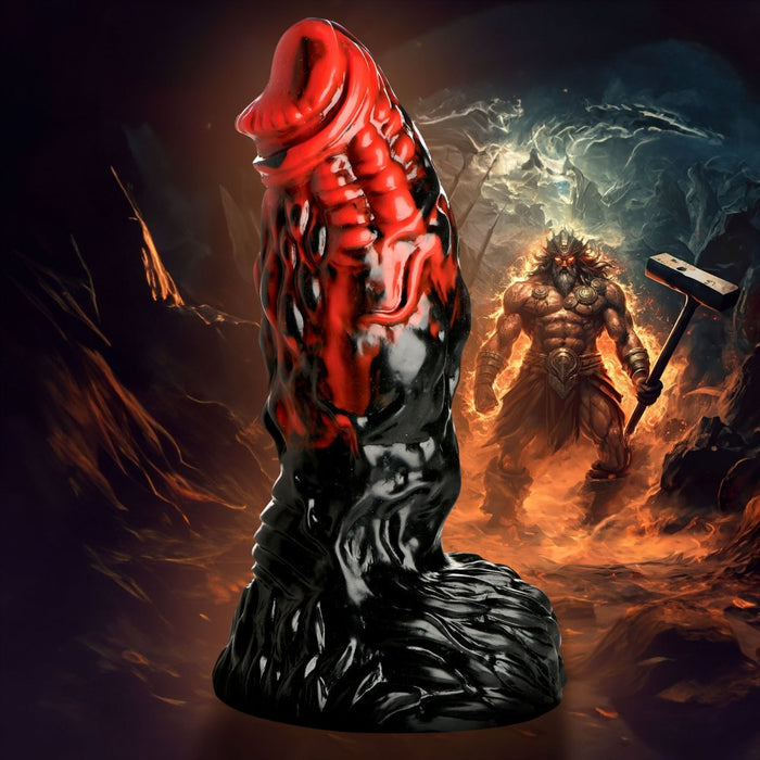 Creature Cocks Vulcan red/blk - SexToy.com