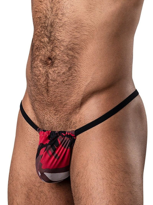 CUMOUFLAGE POSING STRAP RED O/S - SexToy.com