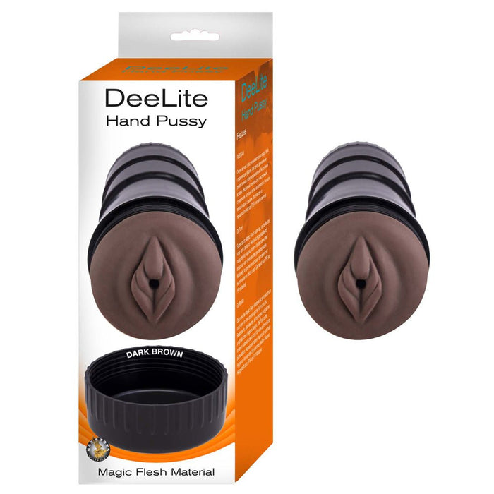 Dee Lite Hand Pussy Dark Brown - SexToy.com