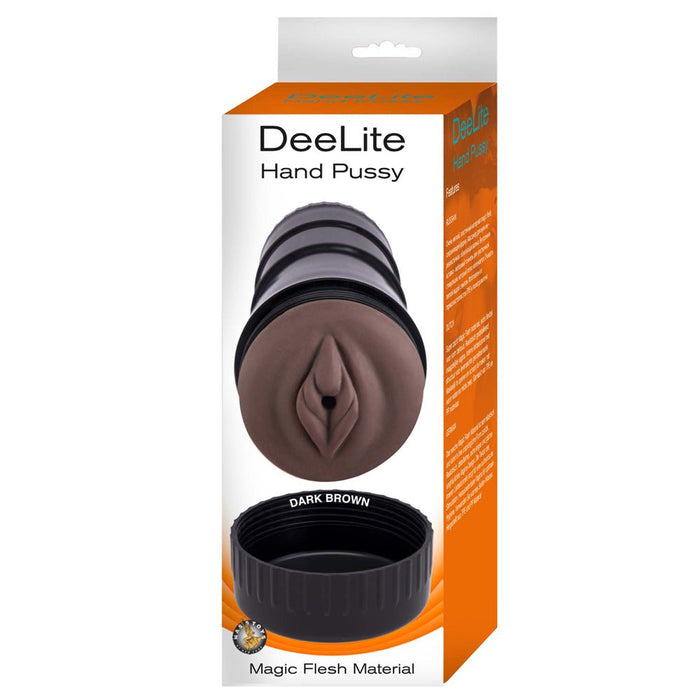 Dee Lite Hand Pussy Dark Brown - SexToy.com