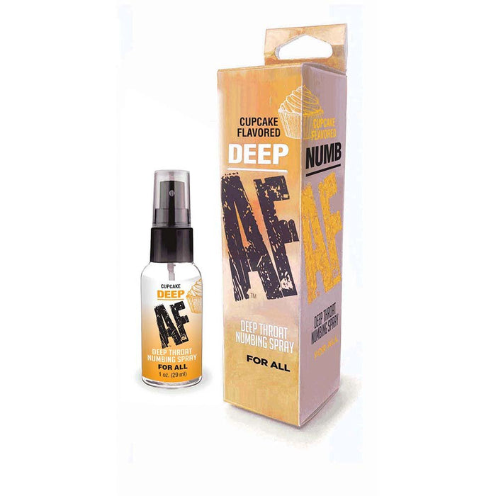 Deep AF Deep Throat Spray Cupcake 1 oz. - SexToy.com