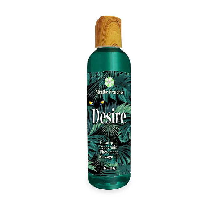 Desire Pheromone Massage Oil Eucalyptus/Peppermint 4 oz. - SexToy.com