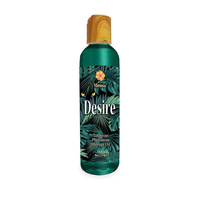 Desire Pheromone Massage Oil Tangerine 4 oz. - SexToy.com