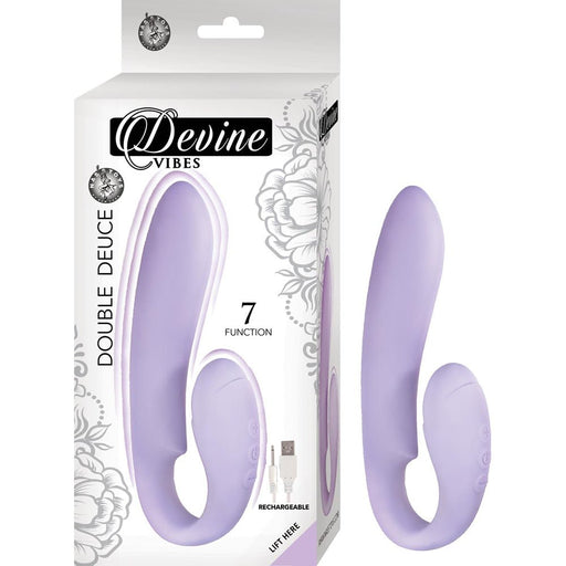 DEVINE VIBES DOUBLE DEUCE LAVENDER - SexToy.com