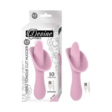 Devine Vibes Vibro Tongue Clit Hugger Pk - SexToy.com