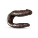 Dr. Skin Mini Double Dong - Chocolate - SexToy.com