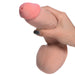 Dual Density Squirting Dildo 8.5 inches Beige - SexToy.com