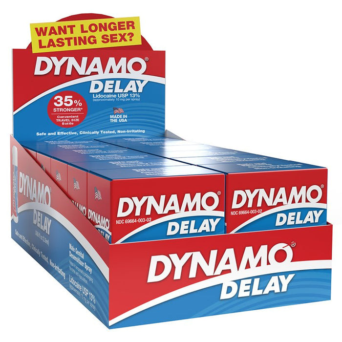 Dynamo Delay to Go in POP Box 12pcs - SexToy.com