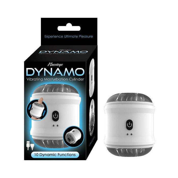 Dynamo Vibrating Masturbator Cup White - SexToy.com