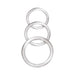 Enhancer Silicone Cockrings - Clear - SexToy.com