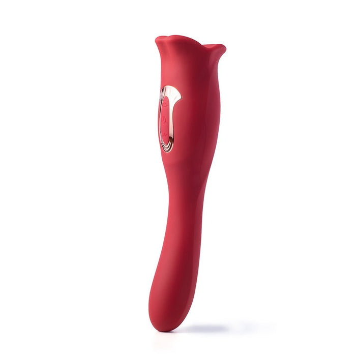 Eva Sucking Mouth Vibrator - Red - SexToy.com