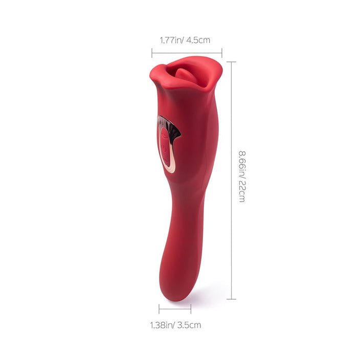 Eva Sucking Mouth Vibrator - Red - SexToy.com