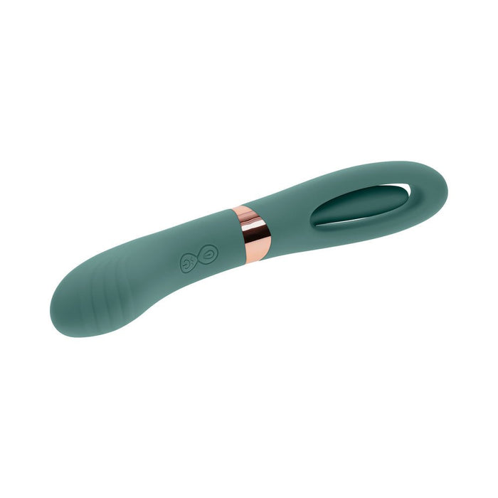 Evolved Chick Flick Rechargeable Vibrator With Flicker Silicone Mint - SexToy.com