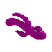 Evolved Fourgasm Rechargeable Triple Stim Vibe with Suction Silicone Purple - SexToy.com