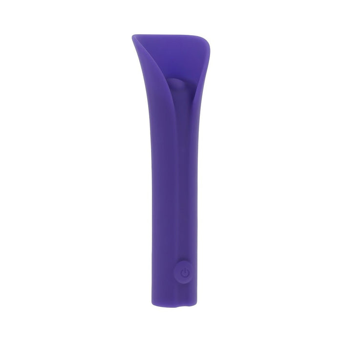 Evolved Full Coverage Rechargeable Bullet Silicone Purple - SexToy.com